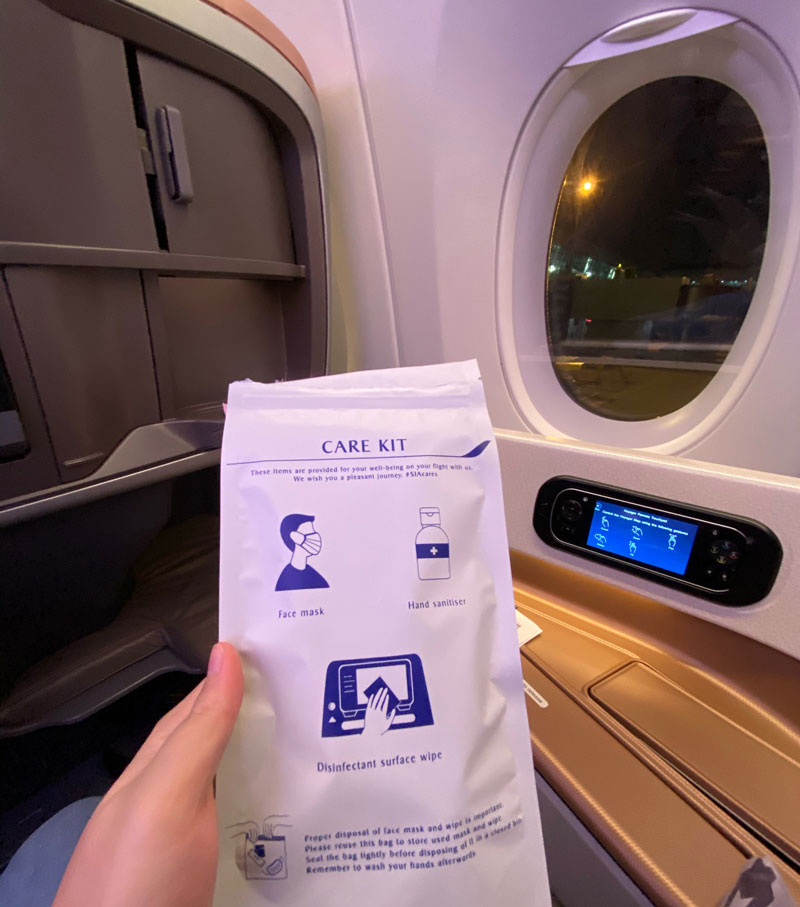 Singapore Airlines Care Kit