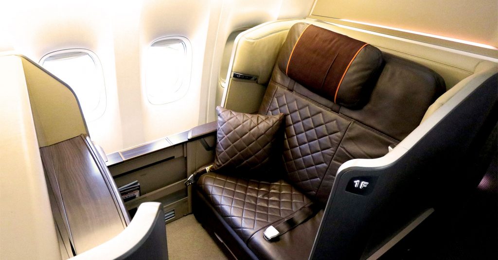 Redeem Miles Singapore Airlines First Class Covid-19
