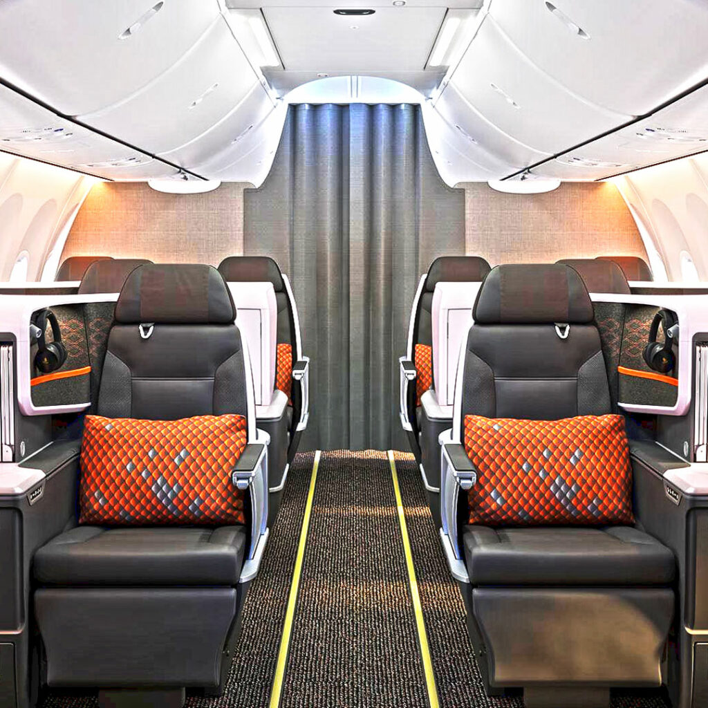 Singapore Airlines Boeing 737 MAX 8 New Business Class